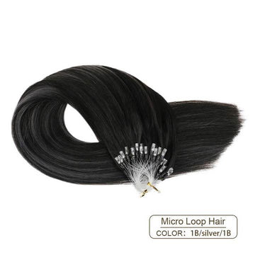 micro ring colored hair extensions real hair